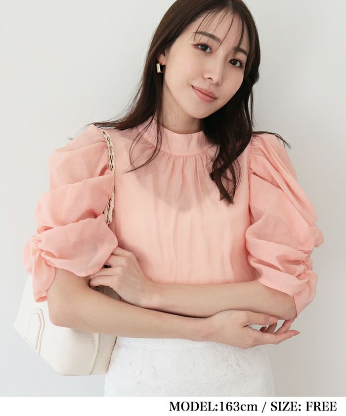 ■専用■美品 INED 2,3万円 ギャザーブラウス ボリュームスリーブブラウス ギャザーボリュームスリーブブラウス | AMBIENT オンラインストア