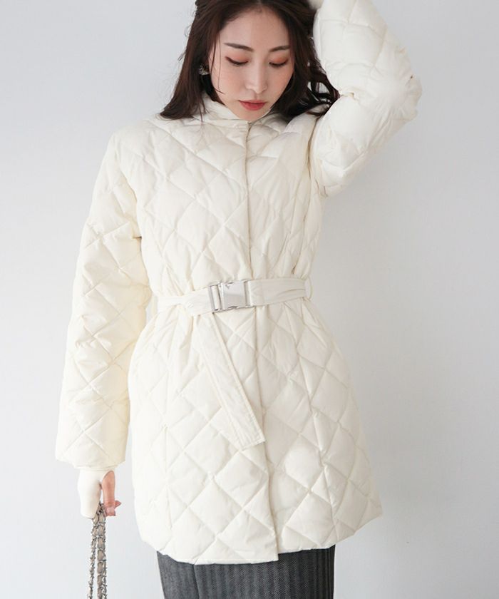 d.i.a. キルティング　コート Gymphlex｜キルティングダウンコート Quilting Down Coat GY