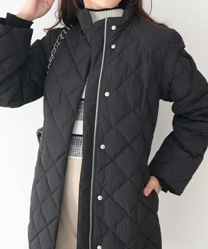 RUIRUE BOUTIQUE レディース キルティングコート ダウンコート